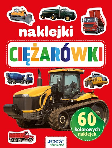 Ciezarowki 60 kolorowych naklejek okladka max